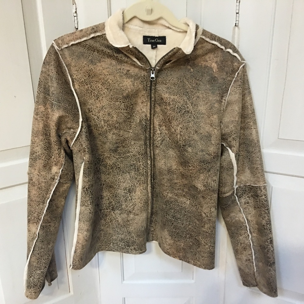 True Grit Full Zip Jacket w/ Sparkle